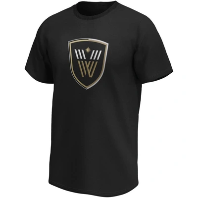 Shop Adpro Sports Black Vancouver Warriors Primary Logo T-shirt