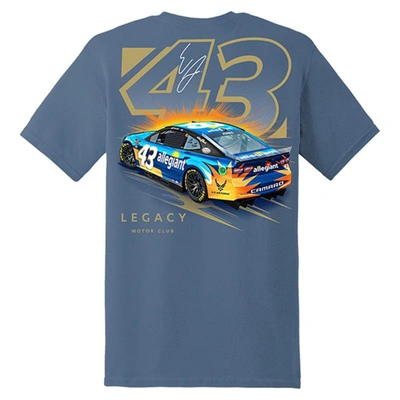 Shop Legacy Motor Club Team Collection Blue Erik Jones •allegiant Car T-shirt