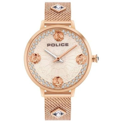 Shop Police Rose Gold Women Watch
