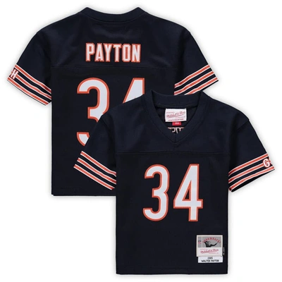 Shop Mitchell & Ness Toddler  Walter Payton Navy Chicago Bears 1985 Retired Legacy Jersey