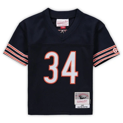 Shop Mitchell & Ness Toddler  Walter Payton Navy Chicago Bears 1985 Retired Legacy Jersey