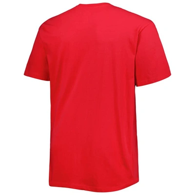 Shop Profile Red Houston Rockets Big & Tall Heart & Soul T-shirt