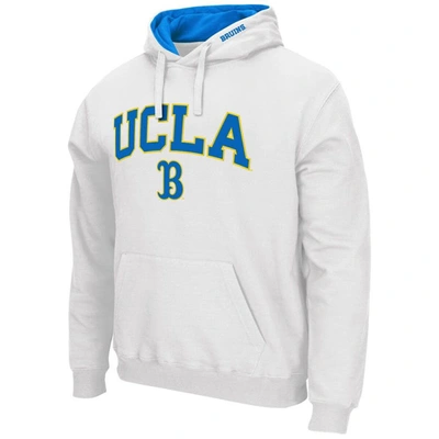 Shop Colosseum White Ucla Bruins Arch & Logo 3.0 Pullover Hoodie