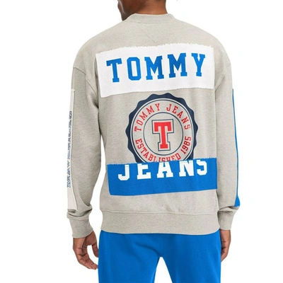 Shop Tommy Jeans Gray Dallas Mavericks James Patch Pullover Sweatshirt