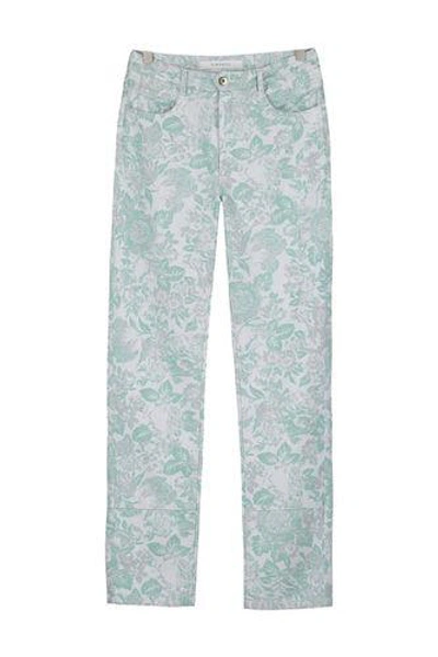 Shop Humanoid Pants Clothing In Sage Print