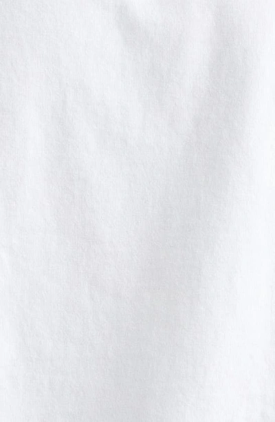 Shop Acne Studios Edie Stamp Organic Cotton Logo T-shirt In Optic White