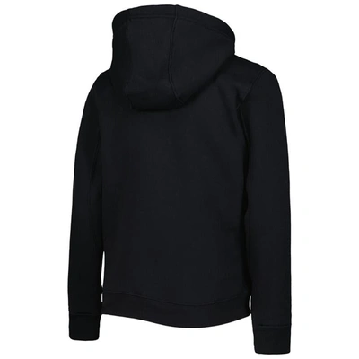 Shop Outerstuff Youth Black San Francisco Giants Wordmark Full-zip Fleece Hoodie