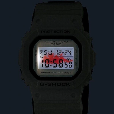 Pre-owned Casio G-shock Lov-23a-7jr Baby-g Lover's Collection Pair Watch From Japan White