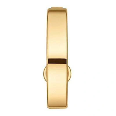Pre-owned Tory Burch Women's Tbw5380 Gold Navy Horse Bangle Watch