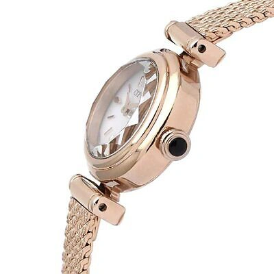 Pre-owned Citizen Eg7082-66a Silver Key Eco-drive Round Mesh Kii Women's Watch In Box