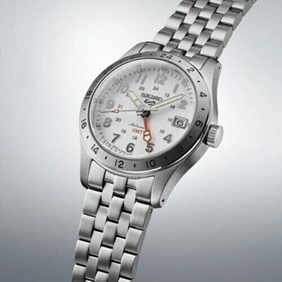 Pre-owned Seiko Sbsc009  5 Sports Field Gmt Sports Style Mens Watch Japan Limited 2024