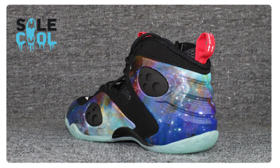 Pre-owned Nike Zoom Rookie Premium Retro Galaxy Shoes Ci2120-001 In Multicolor