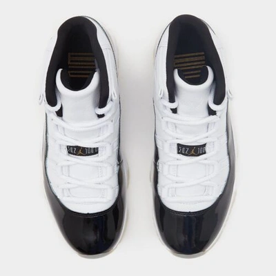 Pre-owned Jordan Nike Air  11 Retro Dmp Gratitude Black/gold Ct8012-170 Size 12 M/13.5 W In White
