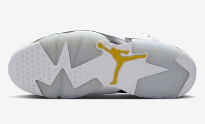 Pre-owned Jordan 2024 Air  6 Retro Yellow Ochre White Black Ct8529-170 Men Sneakers