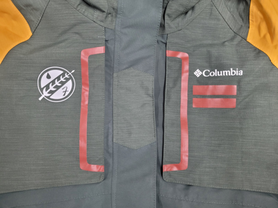 Pre-owned Columbia Women's Boba Fett Star Wars Hooded Interchange Jacket Xl9742-339 Sz M In Green