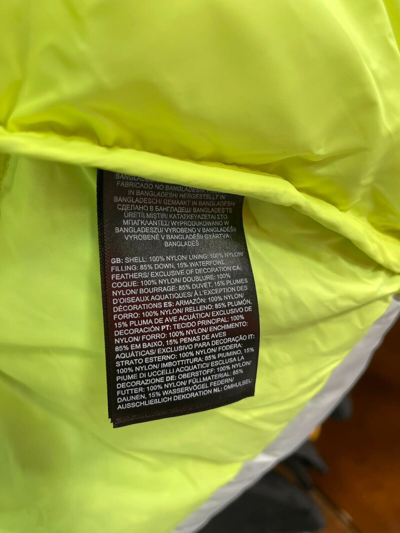 Pre-owned The North Face Mens 1996 Retro Nuptse Jacket 700 Down-skyblue/ld Yellow