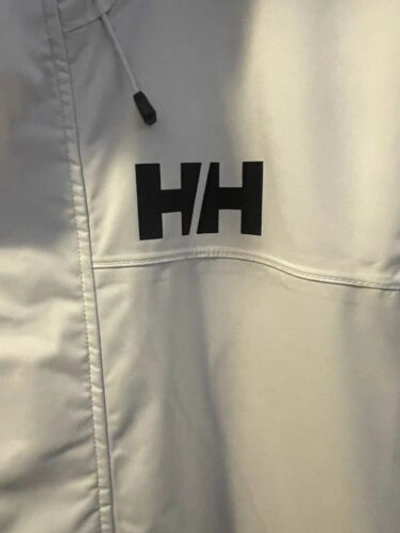 Pre-owned Helly Hansen Oslo Parka Men's 2xl Waterproof Winter Parka Rare Helly-tech In White