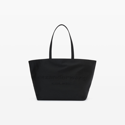 Shop Alexander Wang Punch Nylon Tote Bag In Black