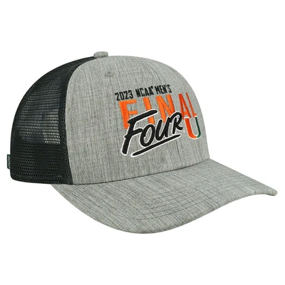 Shop Legacy Athletic Basketball Tournament March Madness Final Four Trucker Adjustable Hat In Heather Gray