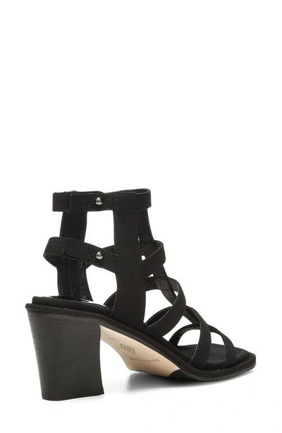 Shop Donald Pliner Jenessa Strappy Sandal In Black