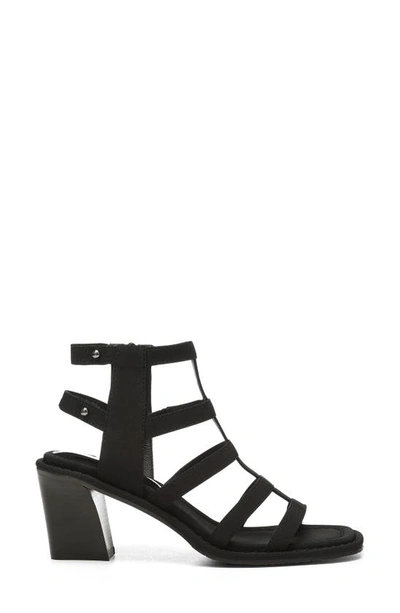 Shop Donald Pliner Jenessa Strappy Sandal In Black