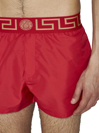 Shop Versace Underwear Sea Clothing In Red-gold