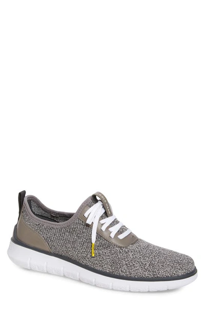 Shop Cole Haan Generation Zerogrand Stitchlite Sneaker In Glacier Gray/ Yellow