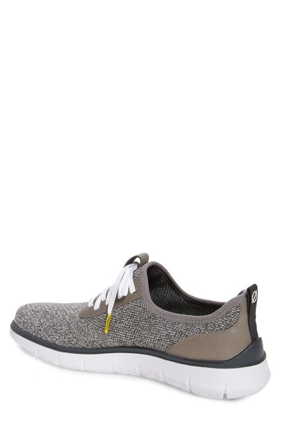 Shop Cole Haan Generation Zerogrand Stitchlite Sneaker In Glacier Gray/ Yellow