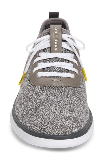 Shop Cole Haan Generation Zerogrand Stitchlite Sneaker In Glacier Gray/ Yellow