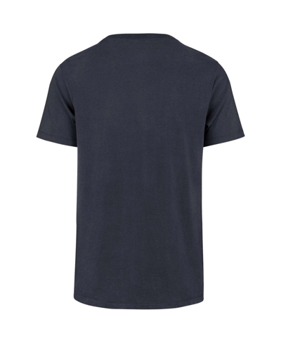 47 Brand Men's ' Navy Distressed Houston Texans Gridiron Classics Time Lock Franklin T-shirt In Navy