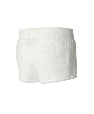 Shop Concepts Sport Women's  White Buffalo Bills Fluffy Pullover Sweatshirt Shorts Sleep Set