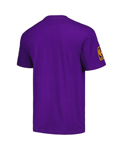 Shop Mitchell & Ness Men's  Purple Utah Jazz Hardwood Classics Nights Premium T-shirt