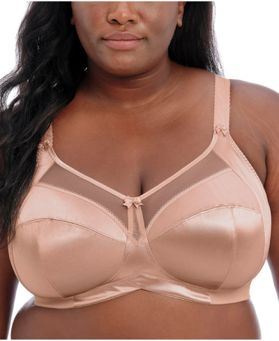 Shop Goddess Plus Size Keira Wireless Bra, Gd6093 In Fawn