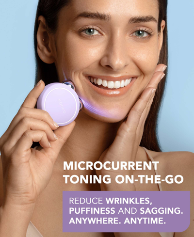 Shop Foreo Bear 2 Go Targeted Microcurrent Facial Toning Device In Lavender