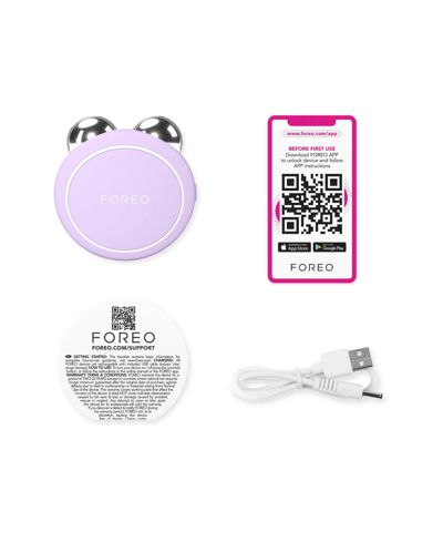 Shop Foreo Bear 2 Go Targeted Microcurrent Facial Toning Device In Lavender