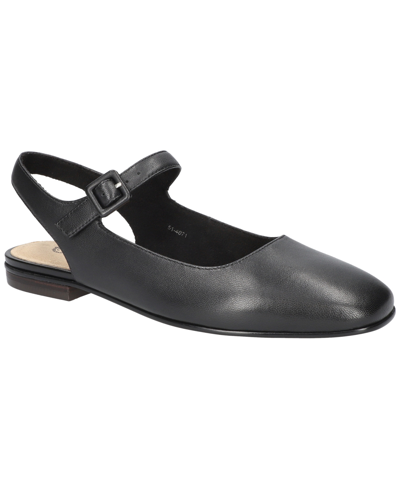 Shop Bella Vita Women's Andie Mary Jane Flats In Black Leather