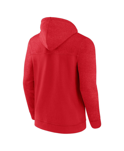 Fanatics Branded Red St. Louis Cardinals Offensive Line Up Full-zip Hoodie In Red