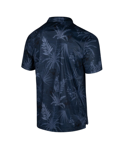 Colosseum Men's  Navy Ole Miss Rebels Palms Team Polo Shirt In Navy
