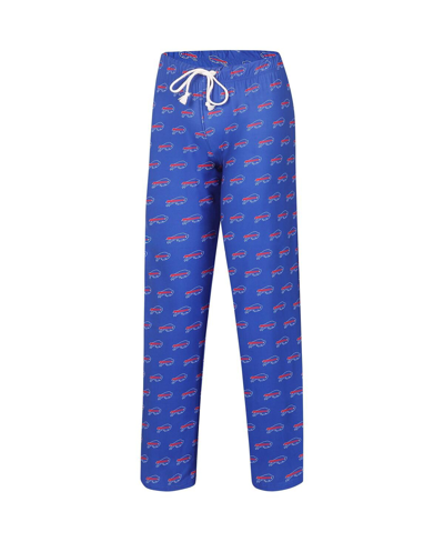 Concepts Sport Royal Buffalo Bills Gauge Allover Print Sleep Pants In Royal