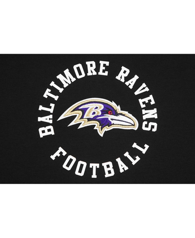 Pro Standard Men's  Black Baltimore Ravens Hybrid T-shirt In Black