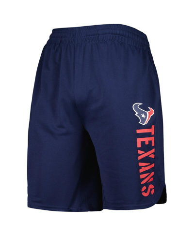 Msx By Michael Strahan Men's  Navy Houston Texans Training Shorts In Navy