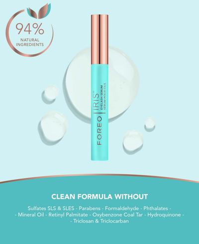 Shop Foreo Iris Eyelash Serum, 4.5 ml In No Color