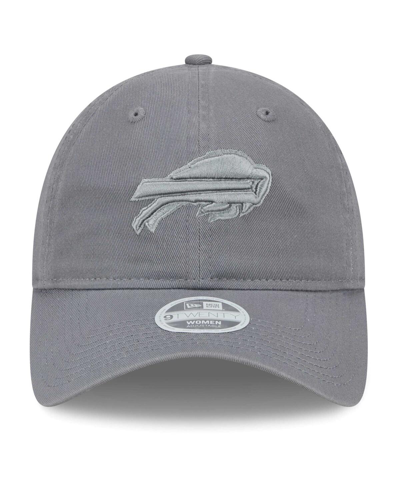 Shop New Era Women's  Gray Buffalo Bills Color Pack 9twenty Adjustable Hat
