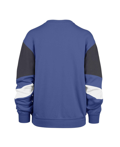 Shop 47 Brand Women's ' Blue Oklahoma City Thunder 2023/24 City Edition Nova Crew Sweatshirt