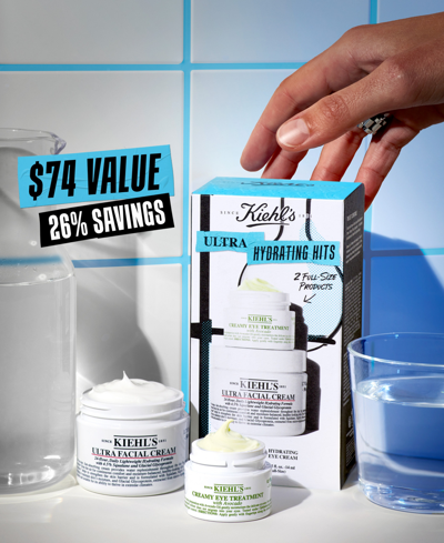 Shop Kiehl's Since 1851 2-pc. Ultra Hydrating Hits Skincare Set In No Color