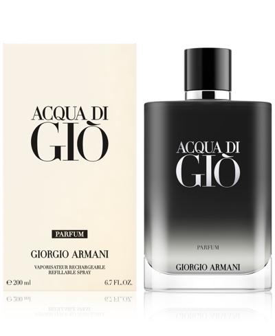 Shop Giorgio Armani Men's Acqua Di Gio Parfum Spray, 6.7 Oz. In No Color