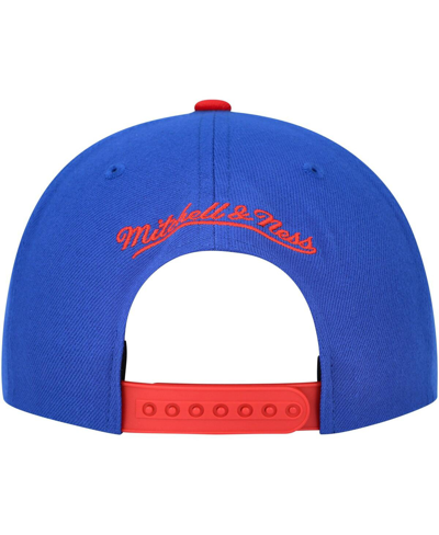 Shop Mitchell & Ness Men's  Blue Washington Capitals Core Team Ground 2.0 Snapback Hat