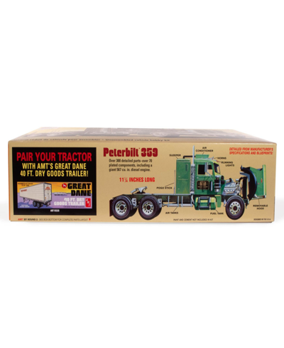 Round 2 Peterbilt 359 California Hauler Model Kit In Multi