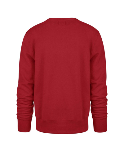 47 Brand Men's ' Scarlet San Francisco 49ers Imprint Headline Pullover Sweatshirt In Scarlet