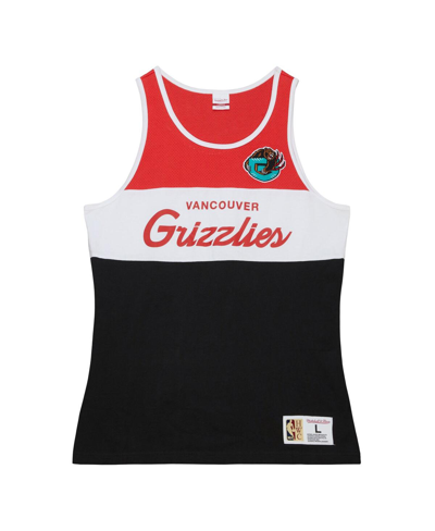 Mitchell & Ness Men's  Black Vancouver Grizzlies Special Script Tank Top In Black